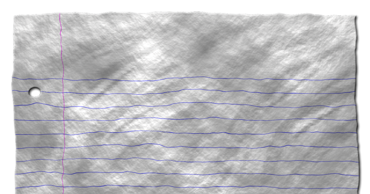 Picture Perfect Past Teaches Crumpled Paper