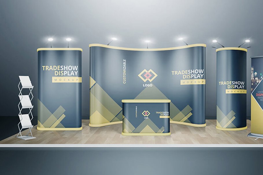280+ Best Trade Show Booth Mockup Templates Free & Premium