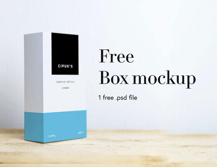 45 Free Boxes Mockup PSD for Packaging Designs MUSIC THEORY
