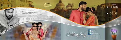 Indian Wedding Photo Album Psd Templates Free&nbsp;Download