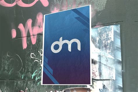 Mockup Poster Wall&nbsp;Street