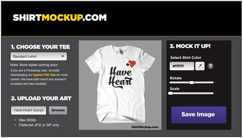Free T Shirt Mockup&nbsp;Generator