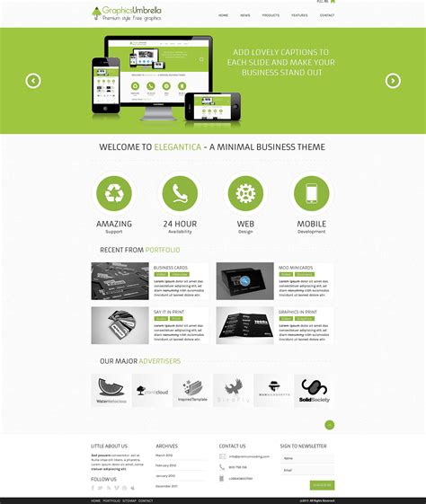 Web Design Templates Psd Files Free&nbsp;Download