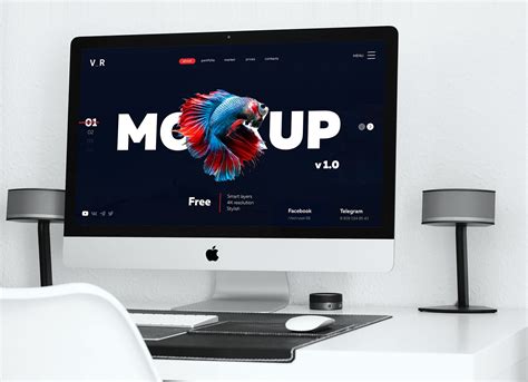 Desktop Mockup Free