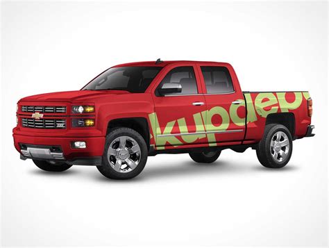Free Truck Wrap&nbsp;Mockup