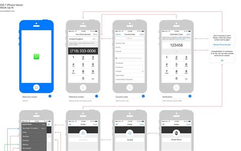Iphone Mockup Wireframe