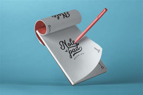 Download Free Mockup&nbsp;Notepad