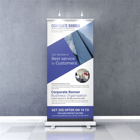 Roll Up Banner Template&nbsp;Free