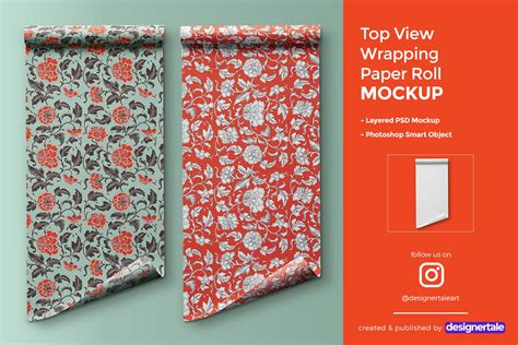 Tissue Roll Mockup Free&nbsp;Download