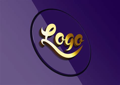 Psd File 3D Logo Mockup Psd Free&nbsp;Download