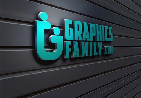 Best Free Logo Mockups Download Graphics&nbsp;Family