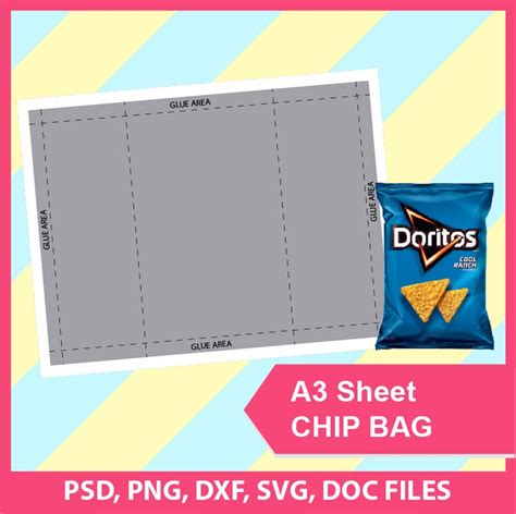 Chip Bag Template&nbsp;Png
