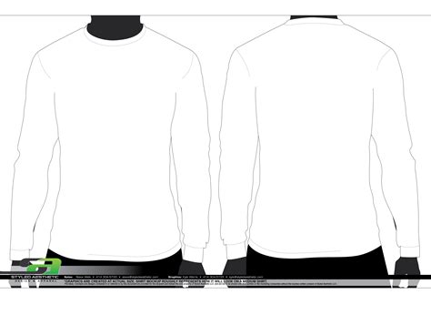 Long Sleeve T Shirt Ai&nbsp;Template