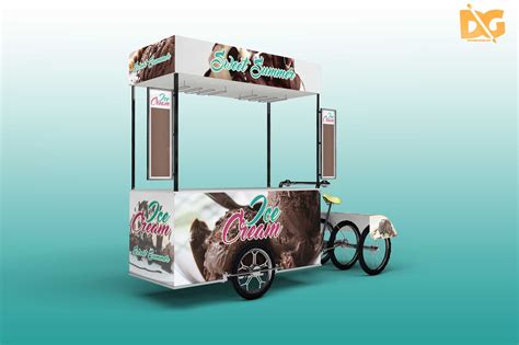 Food Cart Mockup&nbsp;Free
