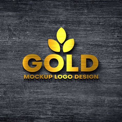 3D Logo Mockup Free Download Psd&nbsp;File