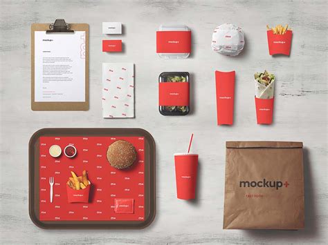 Food Branding Mockup&nbsp;Free