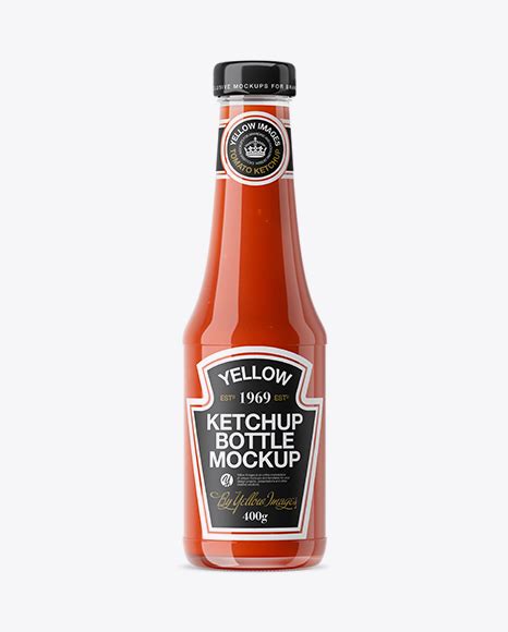 Ketchup Bottle Mockup Free&nbsp;Download