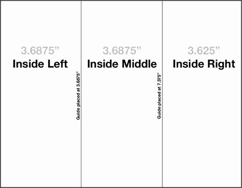 A4 Tri Fold Brochure Template&nbsp;Illustrator
