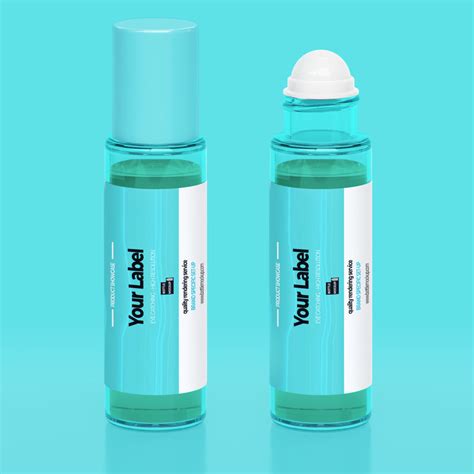 Roller Bottle Mockup&nbsp;Free