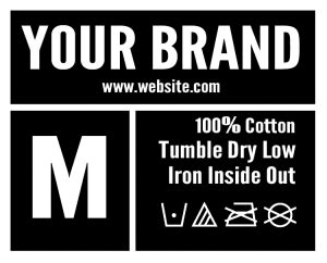 Inside Shirt Tag&nbsp;Template