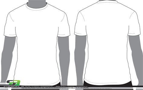 T-Shirt Template Illustrator Free&nbsp;Download