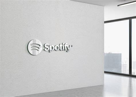 Wall Logo Mockup Psd Free&nbsp;Download
