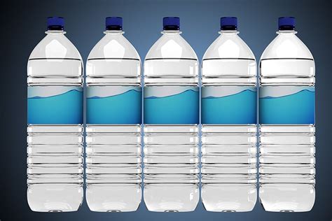 Water Bottle Label Mockup&nbsp;Free