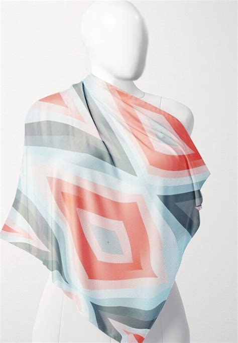 Silk Scarf Mockup Psd&nbsp;Free