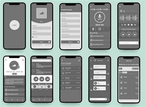Mobile App Wireframe&nbsp;Online