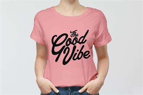 Woman T Shirt Mockup&nbsp;Free