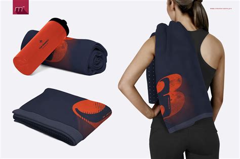 Gym Towel Mockup&nbsp;Free