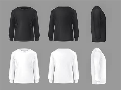 Black Long Sleeve&nbsp;Template